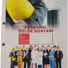 Gürpaş Personel Özlük Dosyası A4 Tekli Kapsüllü