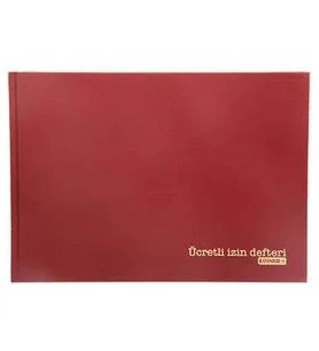 Bayındır Yıllık Ücretli İzin Defteri Ciltli 96 Yp.