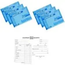 Gürmat Apartman Makbuzu Otokopili 2-50 Gürmat Apartman Gelir Gider Makbuzu Kendinden Karbonlu 50 Sayfa 6'lı