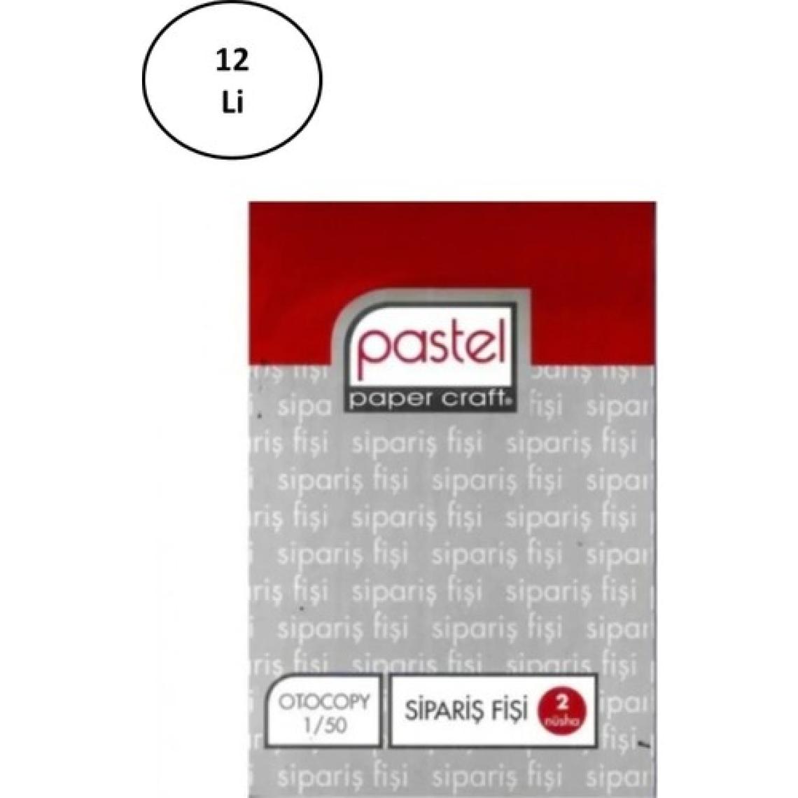 Night Shop Pastel Otokopili Sipariş Fişi Küçük Boy 1 50 12 Adet