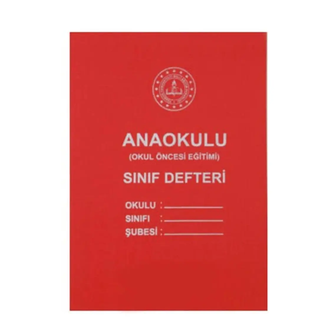 Anasınıfı Sınıf Defteri Plastik Kapak