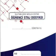 Gülpaş Öğrenci İş Dosyası (Staj Dosyası) Meslek Liseleri İçin 20X28 48 Yp.__216