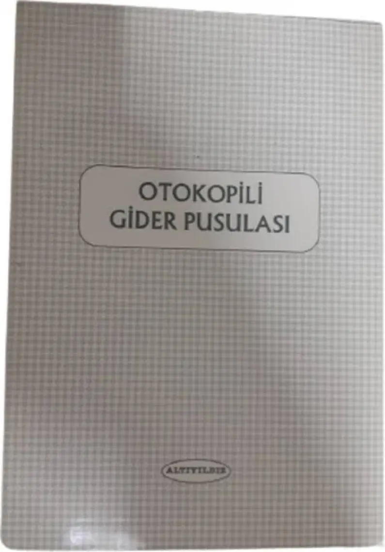 Altınyıldız Gider Pusulası Otokopili 14 x 20 cm