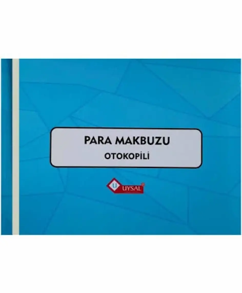 Uysal Otokopili A5 Para Makbuzu 50x2