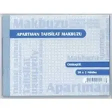 Özkan Apartman Tahsilat Makbuzu Otokopili 50 x 2 Nusha 12 Adet