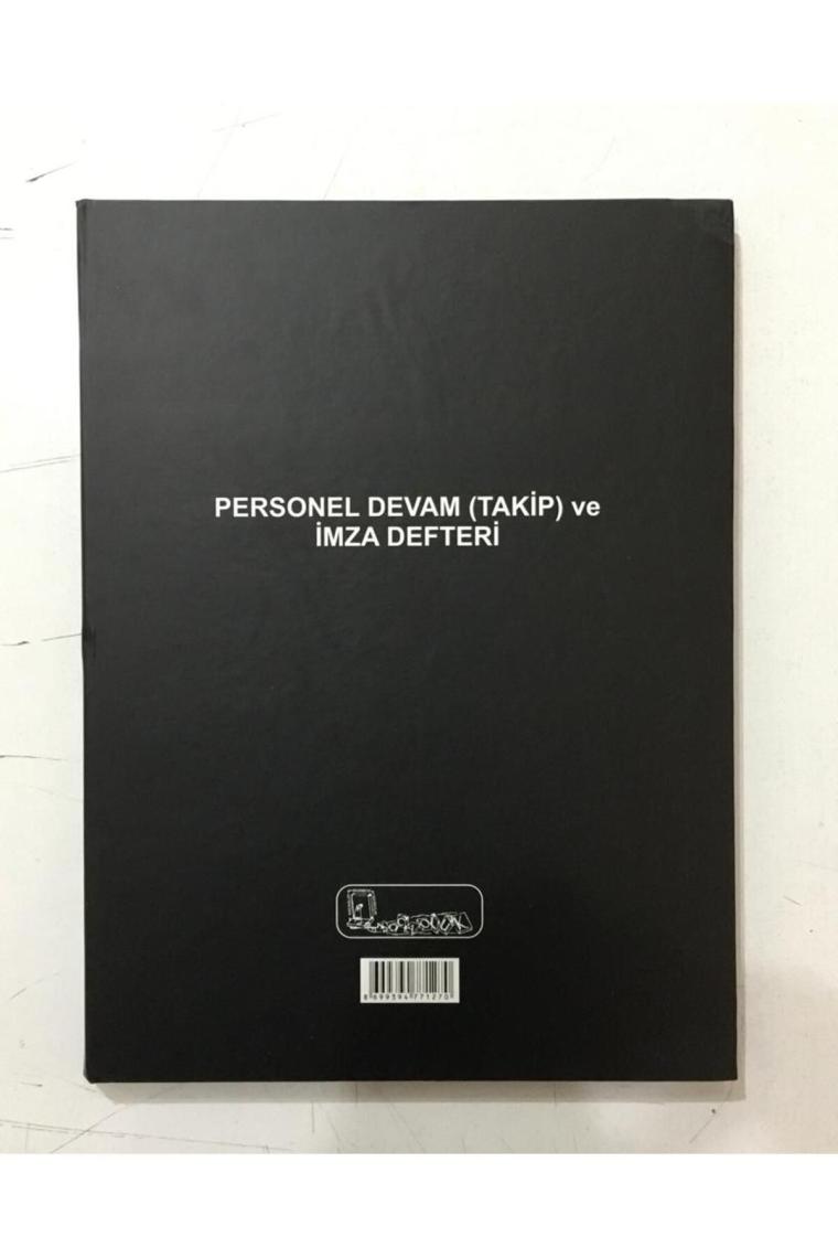 Kocaoluk Personel Devam (Takip) Ve İmza Defteri Cilt Kapak