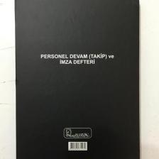Kocaoluk Personel Devam (Takip) Ve İmza Defteri Cilt Kapak