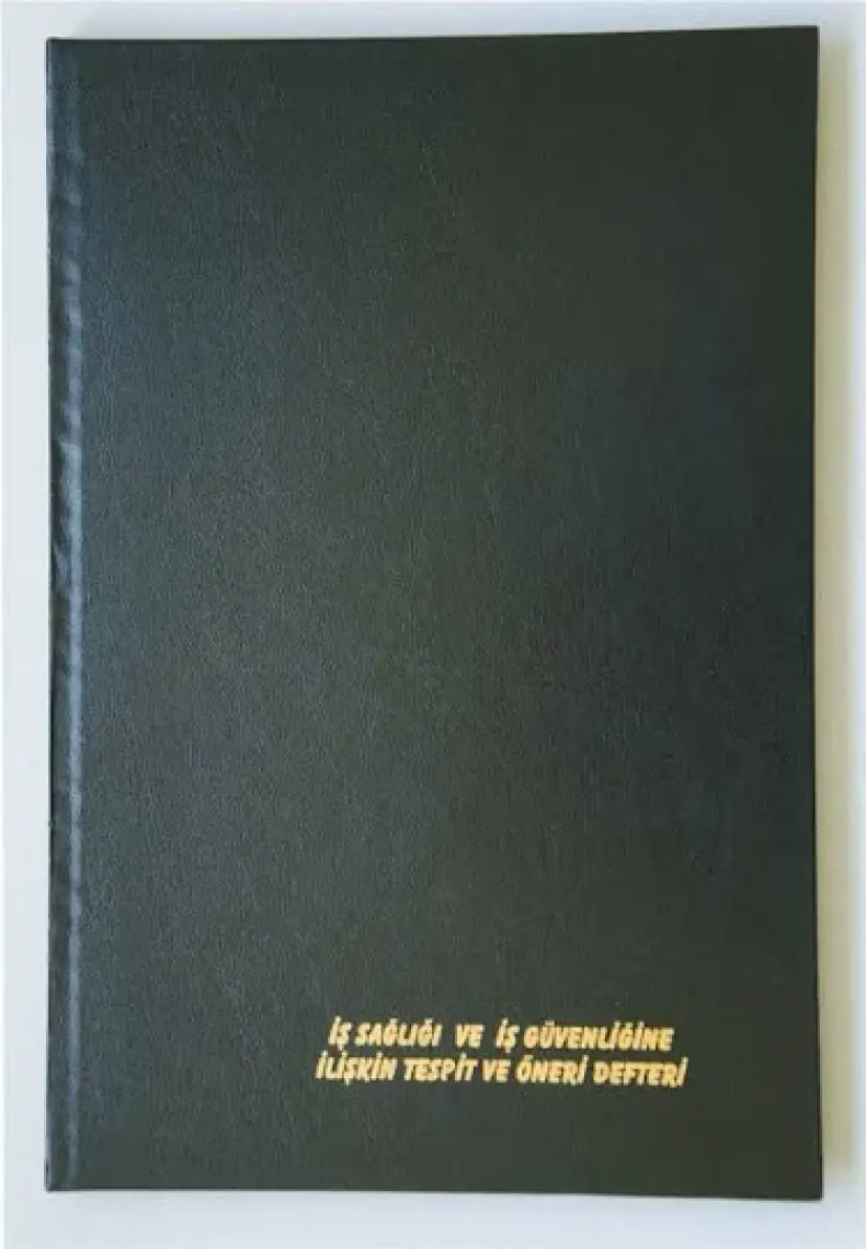 Dilman İş Sağlığı Ve İş Güvenliğine İlişkin Tespit Ve Öneri Defteri