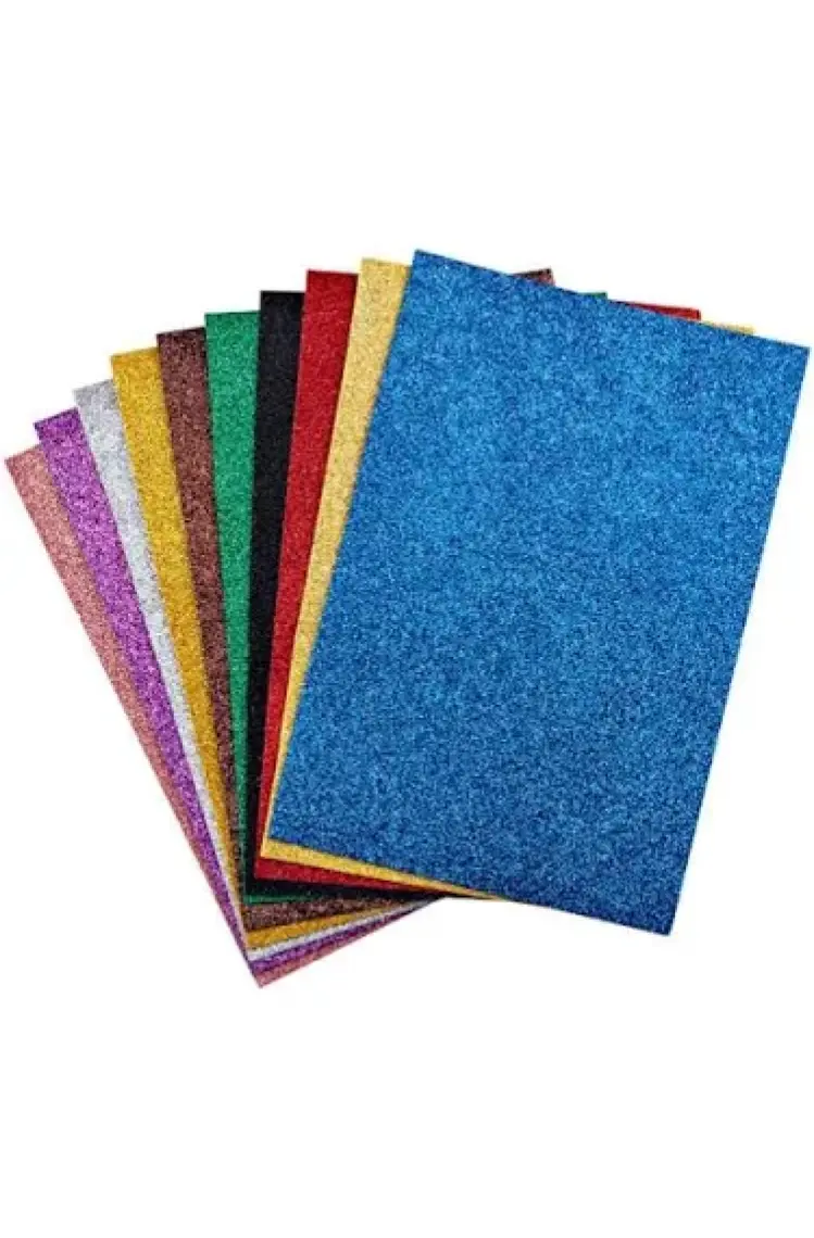 Nc-364 Eva Simli 50X70 Cm 10 Renk Karişik (10 Lu Paket)