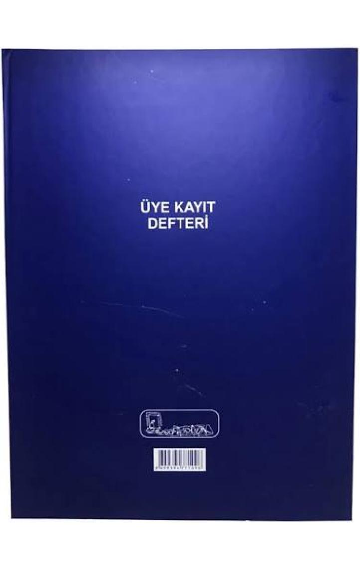 Kocaoluk Üye Kayıt Defteri Cilt Kapak