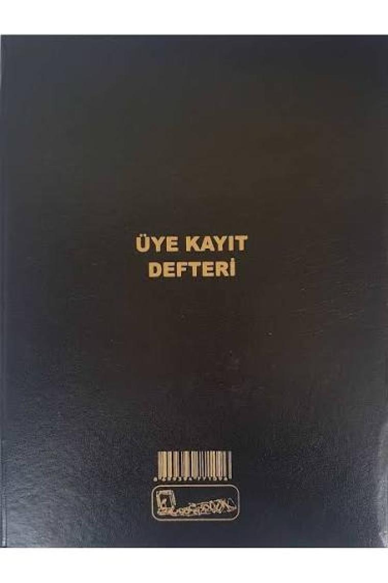 Kocaoluk Üye Kayıt Defteri Cilt Kapak