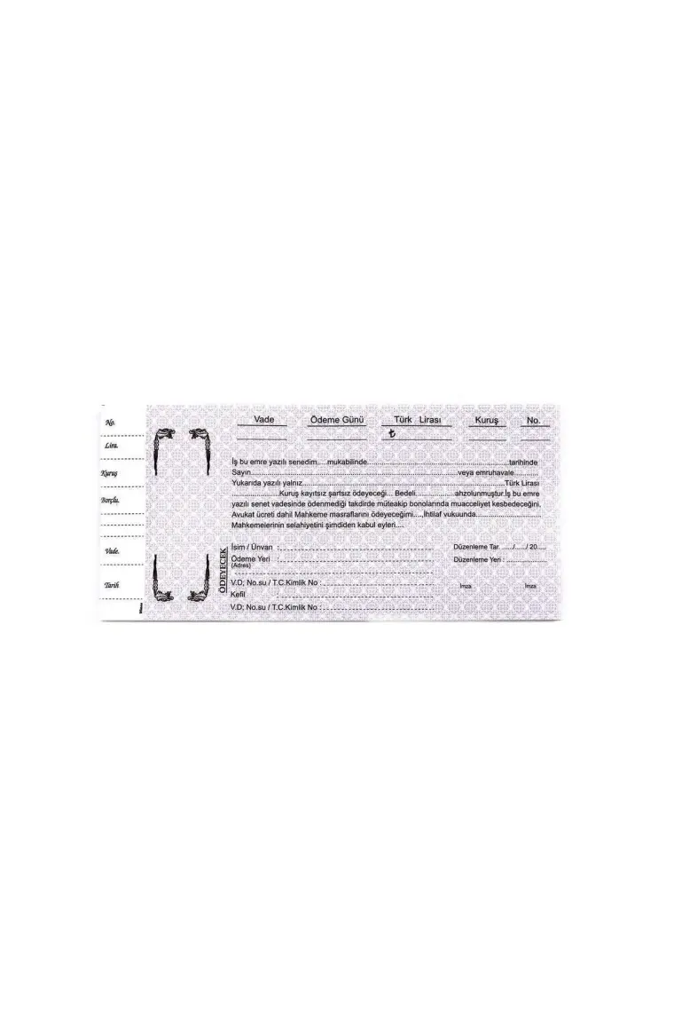 Özkan Senet Zımbalı 100 Yaprak