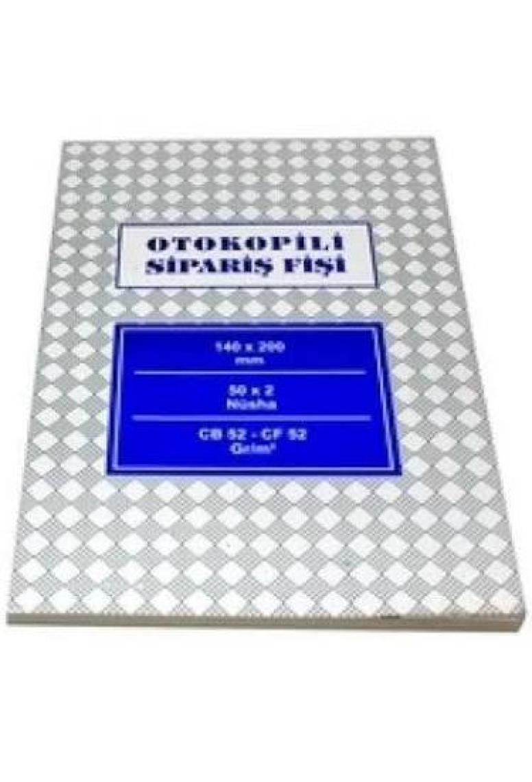 Altınyıldız Sipariş Fişi A5 Otokopili