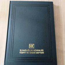 Dilman İş Sağlığı Ve İş Güvenliğine İlişkin Tespit Ve Öneri Defteri