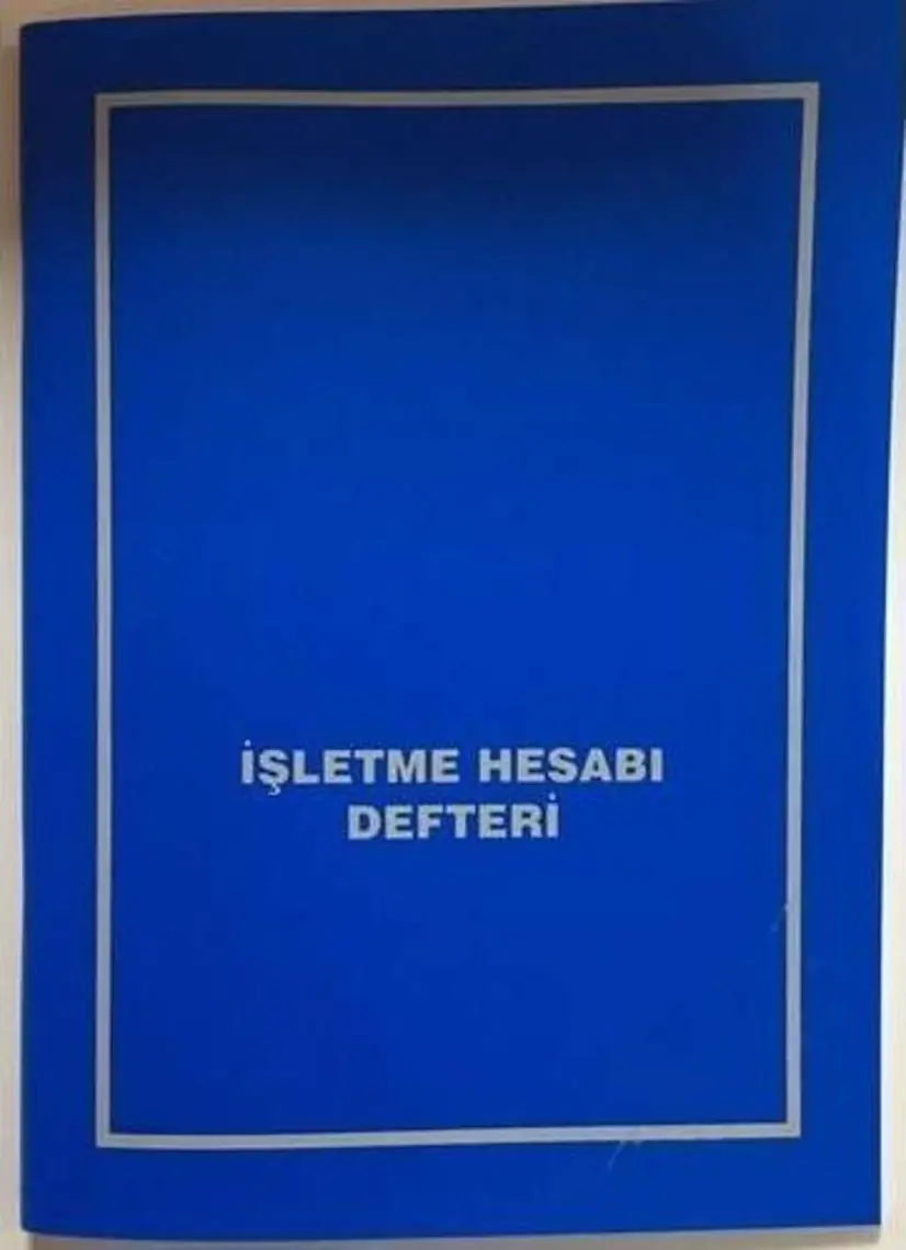 Gülpaş İşletme Hesabı Defteri 48 Yaprak Plastik Kapak