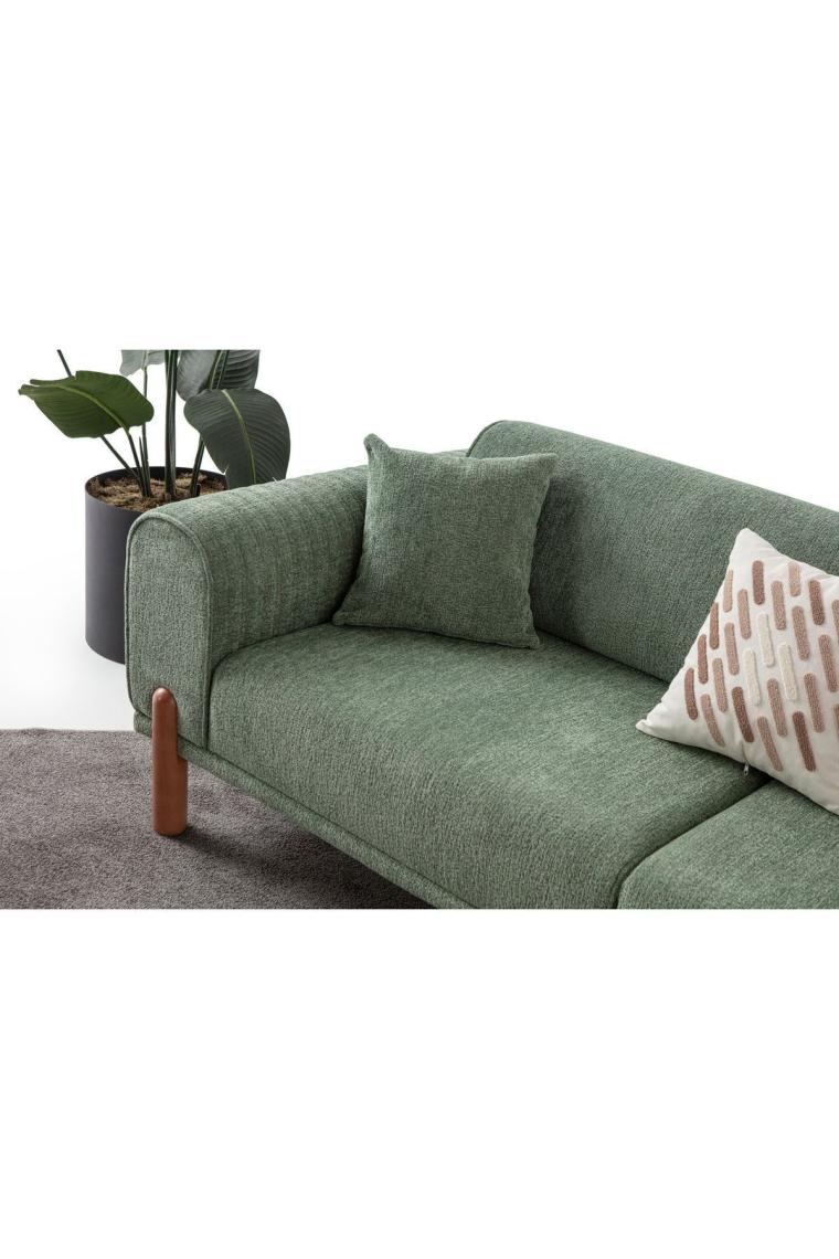 Edsy Home Armoni 3'lü Koltuk Takımı Yeşil