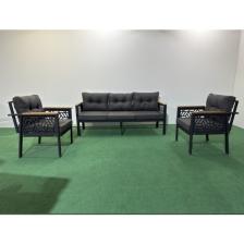 Adım Shops Adımshops 3+1+1 Melisa Balkon-Bahçe-Kafe Çay Seti Koltuk Oturma Takımı-Oturma Grubu,ofis Koltuğu 3+1+1melisa