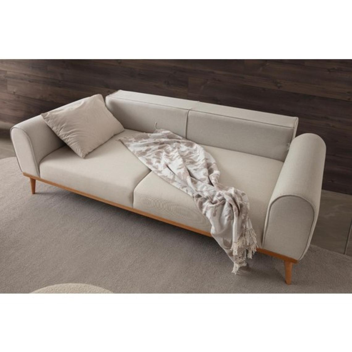 Rebul 3+1 Koltuk Takımı Krem Renk