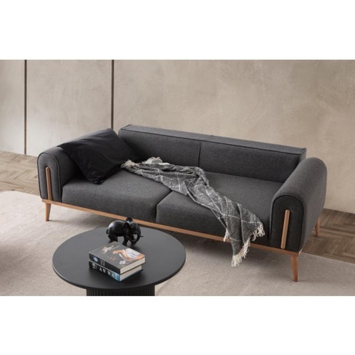 Edsy Home Riva 3+3+1+1 Koltuk Takımı Antrasit