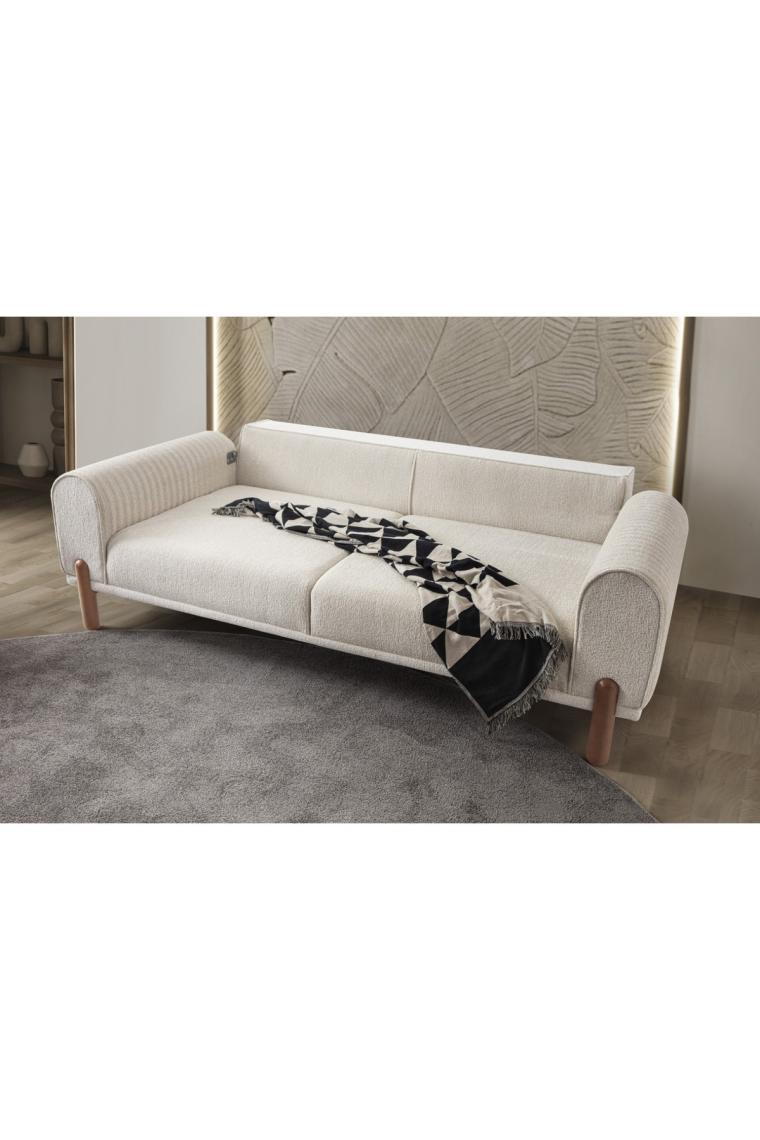 Edsy Home Armoni 3+3+1+1 Koltuk Takımı  Krem