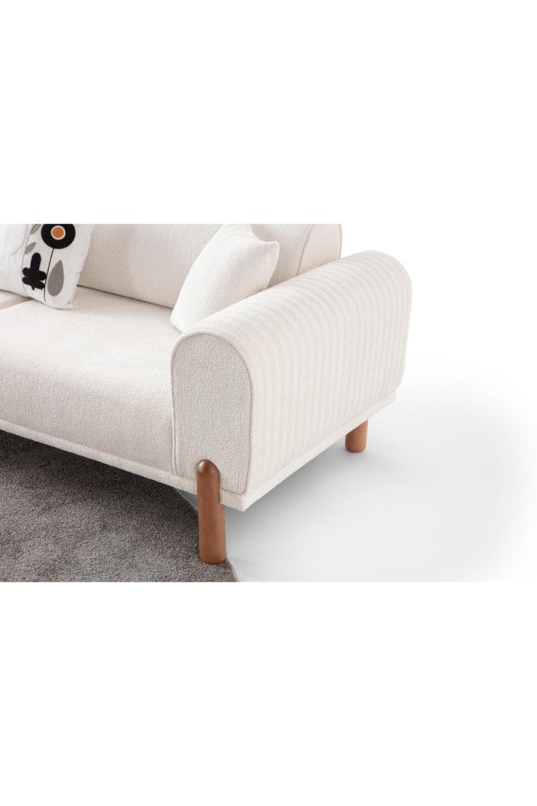 Edsy Home Armoni 3+3+1+1 Koltuk Takımı  Krem