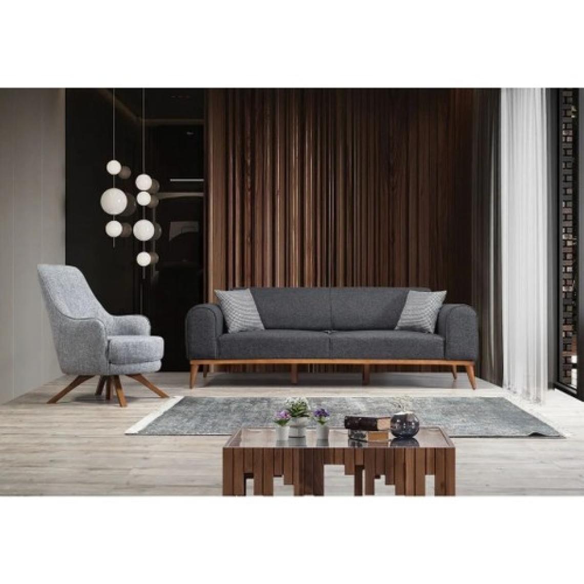 Edsy Home Rupon 3+3+1+1 Koltuk Takımı Antrasit