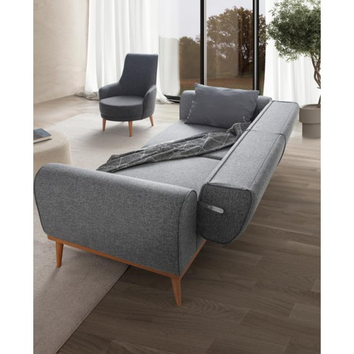 Edsy Home Rebull 3+3+1 Koltuk Takımı Gri