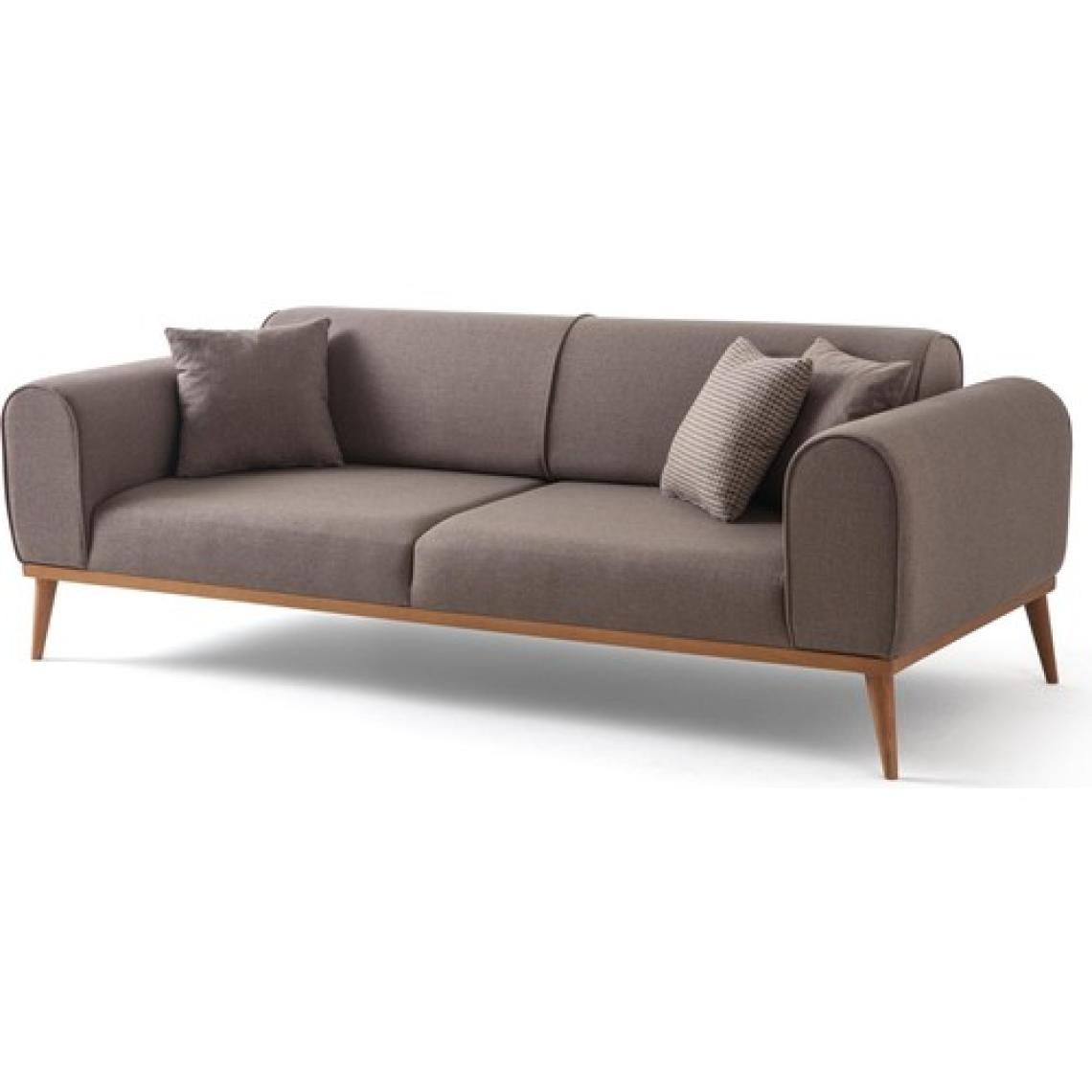 Edsy Home Rebull 3+3+1+1 Koltuk Takımı Kahverengi