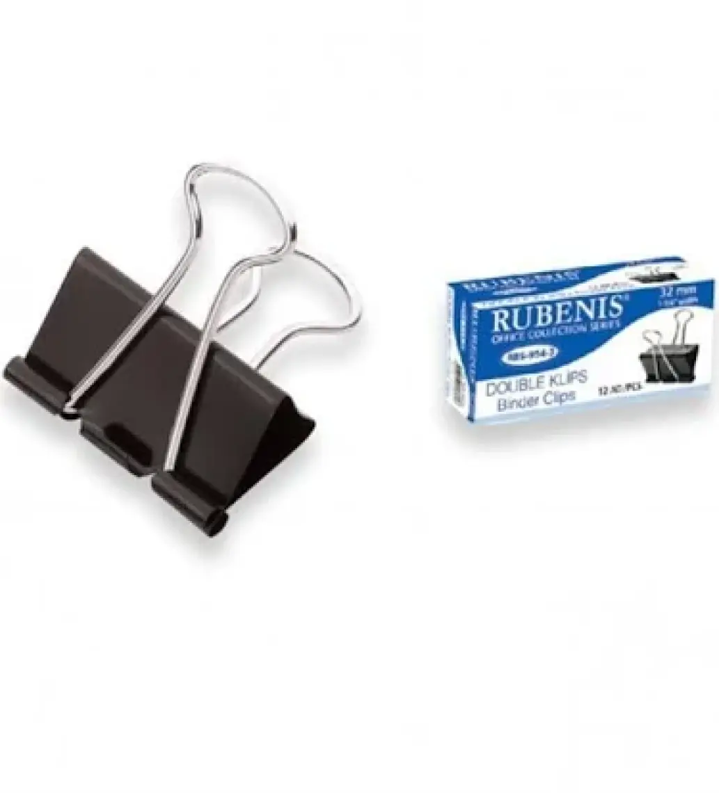 Rubenis 32 Mm Double Klips-12'Li