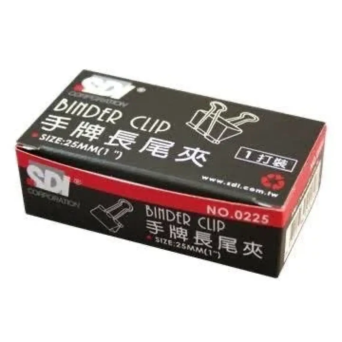 Sdi 0224 Double Metal Klips 32 Mm 12 Li (1 Paket 12 Adet)