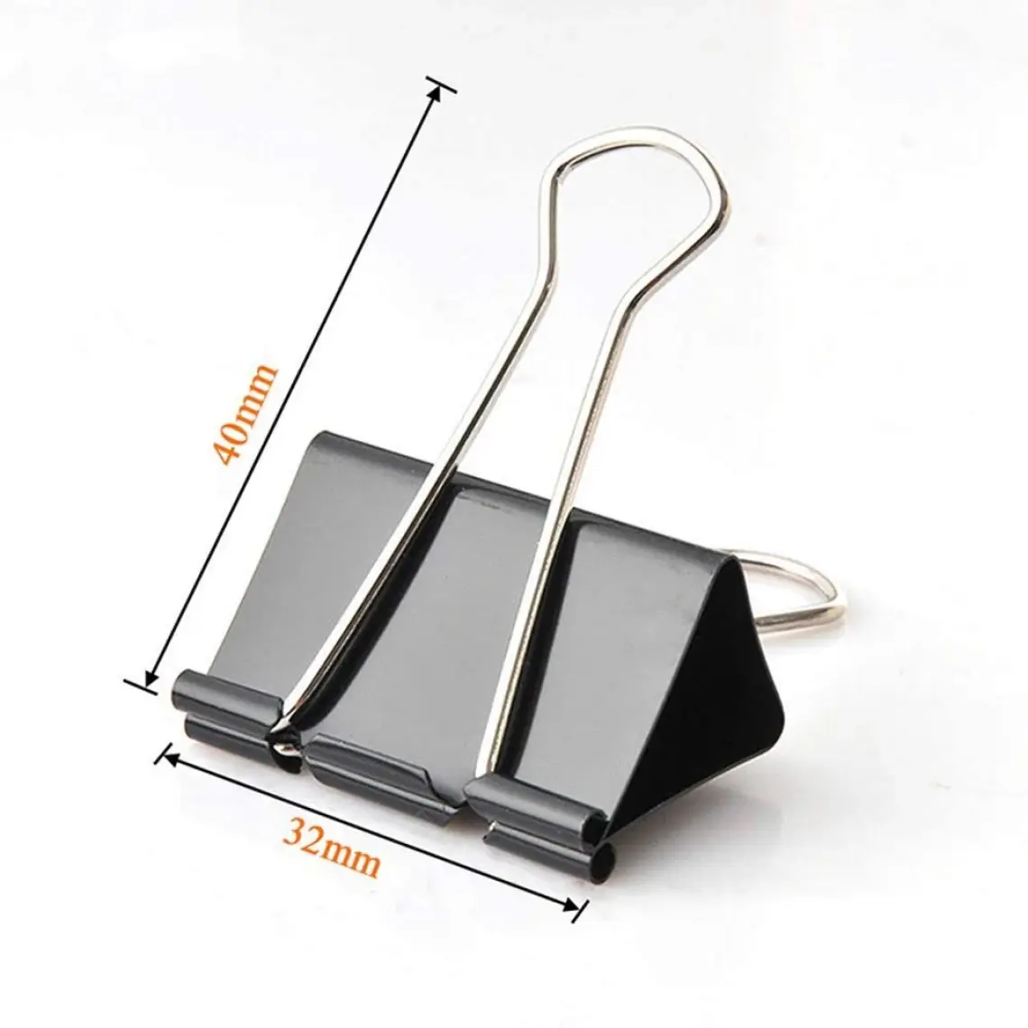 Sdi 0224 Double Metal Klips 32 Mm 12 Li (1 Paket 12 Adet)