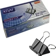 Kraf Binder Clips 15 Mm 415G 12Li
