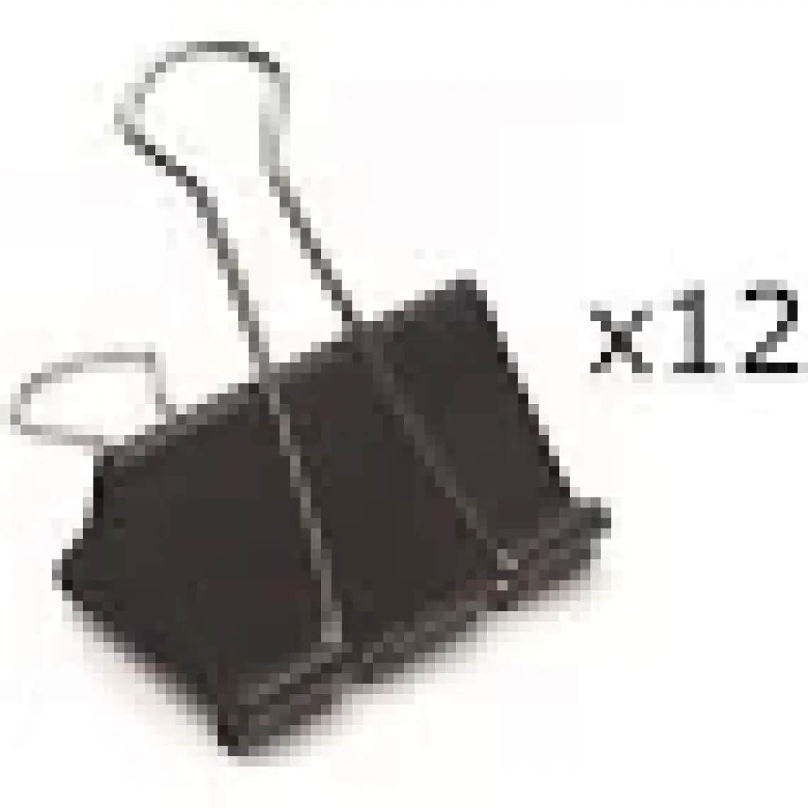 Linea Binder Clips 19 mm 12'li
