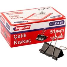 Bigpoint Çelik Kıskaç 51Mm 12'Li Kutu