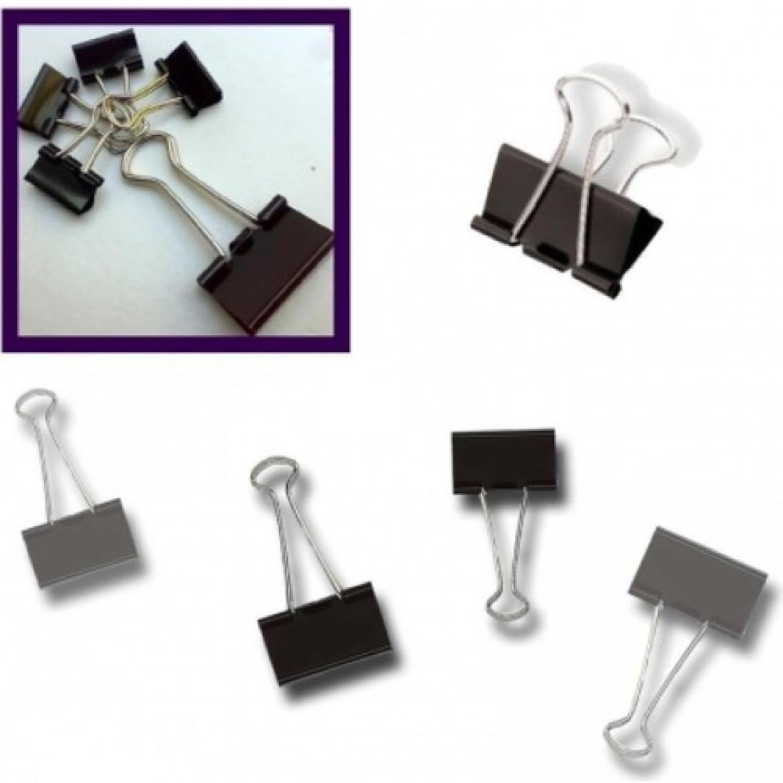 Binder Clips Metal Kıskaç 25 mm 12 Li Paket