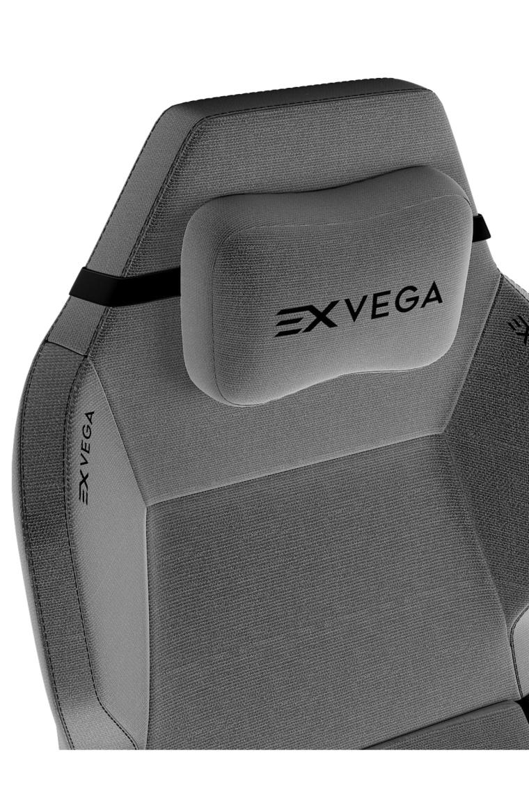 Exvega Andromeda 2024 Dokuma Kumaş Masajlı Profesyonel Oyuncu Koltuğu