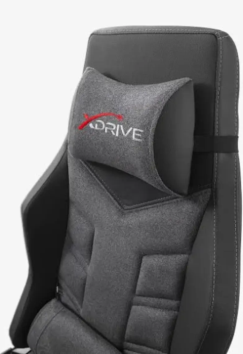 Xdrive Fırtına Profesyonel Oyuncu Koltuğu Kumaş Gri/siyah