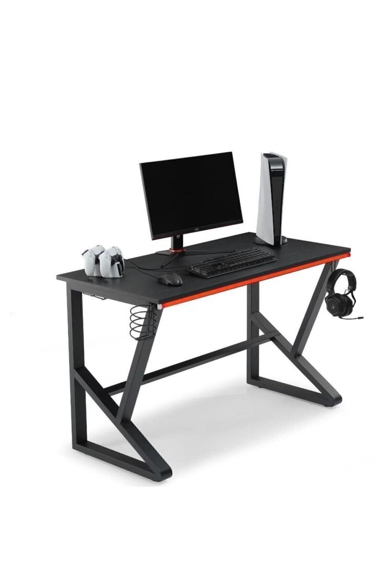 Nax Rgb Ledli Profesyonel Oyuncu Masası Siyah