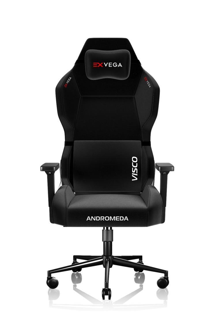 Exvega Andromeda 2024 Dokuma Kumaş Masajlı Profesyonel Oyuncu Koltuğu