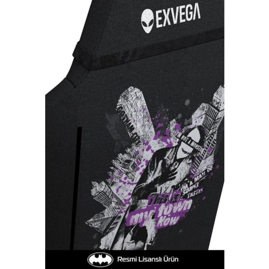 Exvega Andromeda 2025 Joker Killer Smile Masajlı Oyuncu Koltuğu Dokuma Kumaş