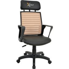 XFly Plastik Ayaklı File Oyuncu Koltuğu Sarı