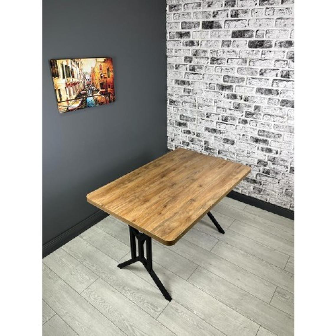 Hey Modüler Mobilya Sultan Mutfak Yemek Masası Ceviz 120 x 80 cm