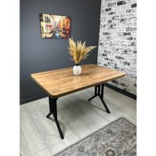 Hey Modüler Mobilya Sultan Mutfak Yemek Masası Ceviz 120 x 80 cm