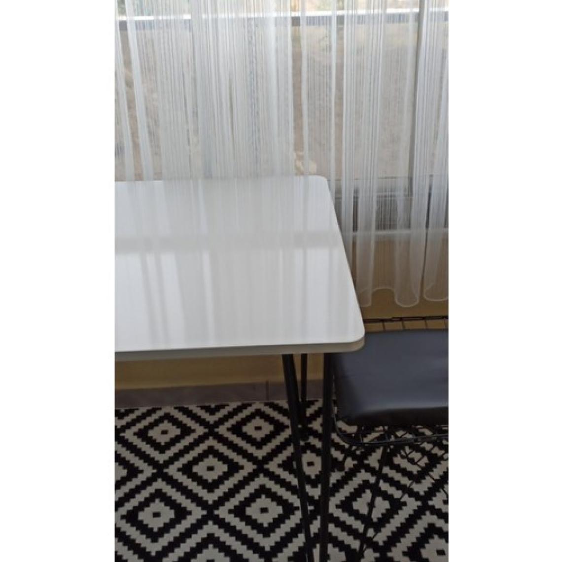 Bambeds Mobilya 60X90 Beyaz Masa Balkon Masası Ders Calısma Masası