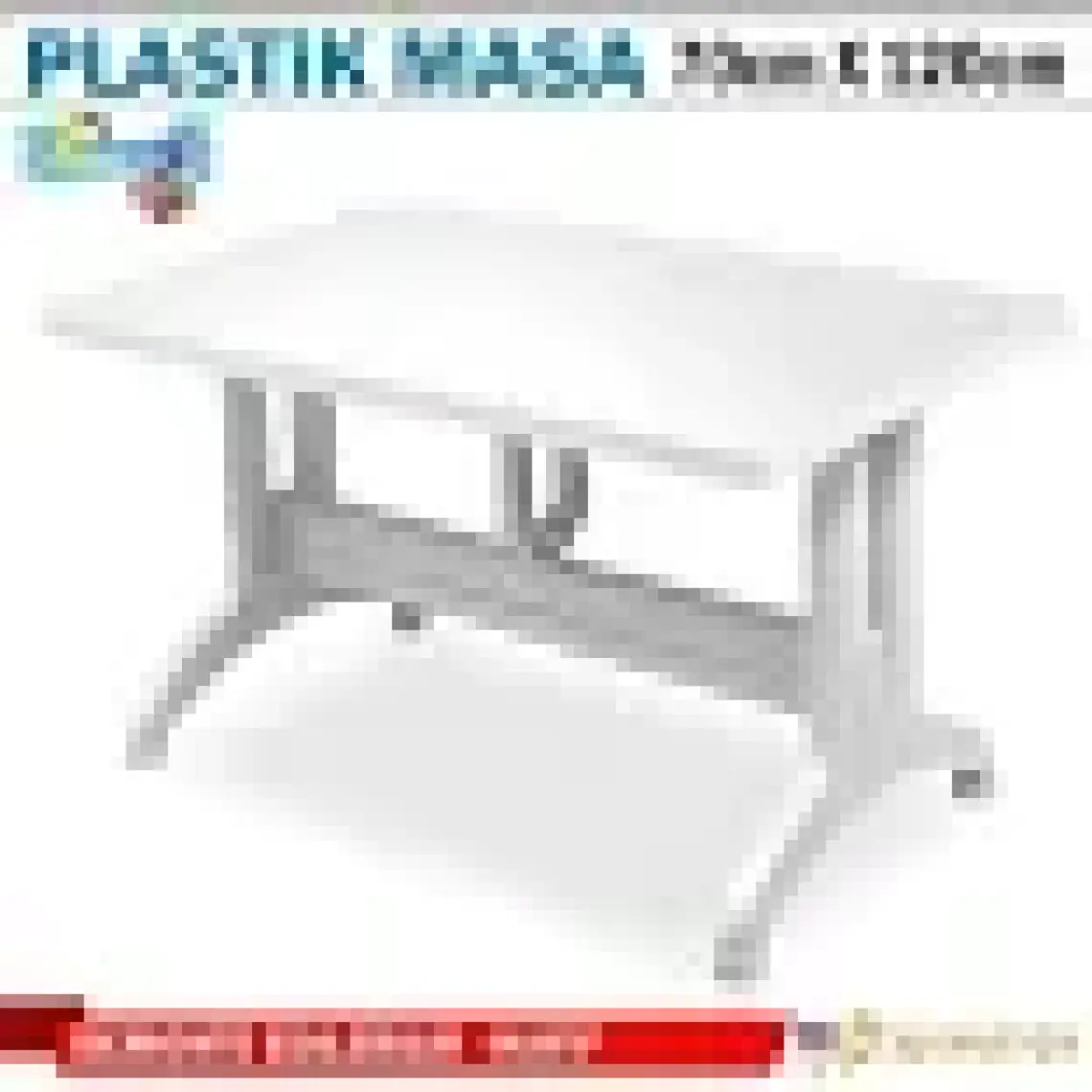 Sağlam Plastik 70 x 120 Plastik Masa