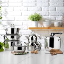 Schafer Lenard Çelik Çeyiz Seti-14 Prç.-Inox
