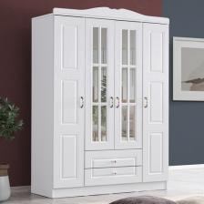 Setay Mdf Yüzey Gardırop, Country West 4 Kapaklı Dolap