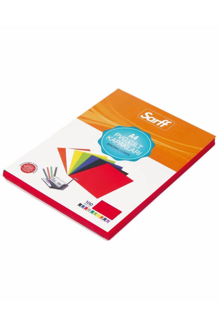 Sarff A4 Pvc Opak Cilt Kapağı(Sarı) 15201017