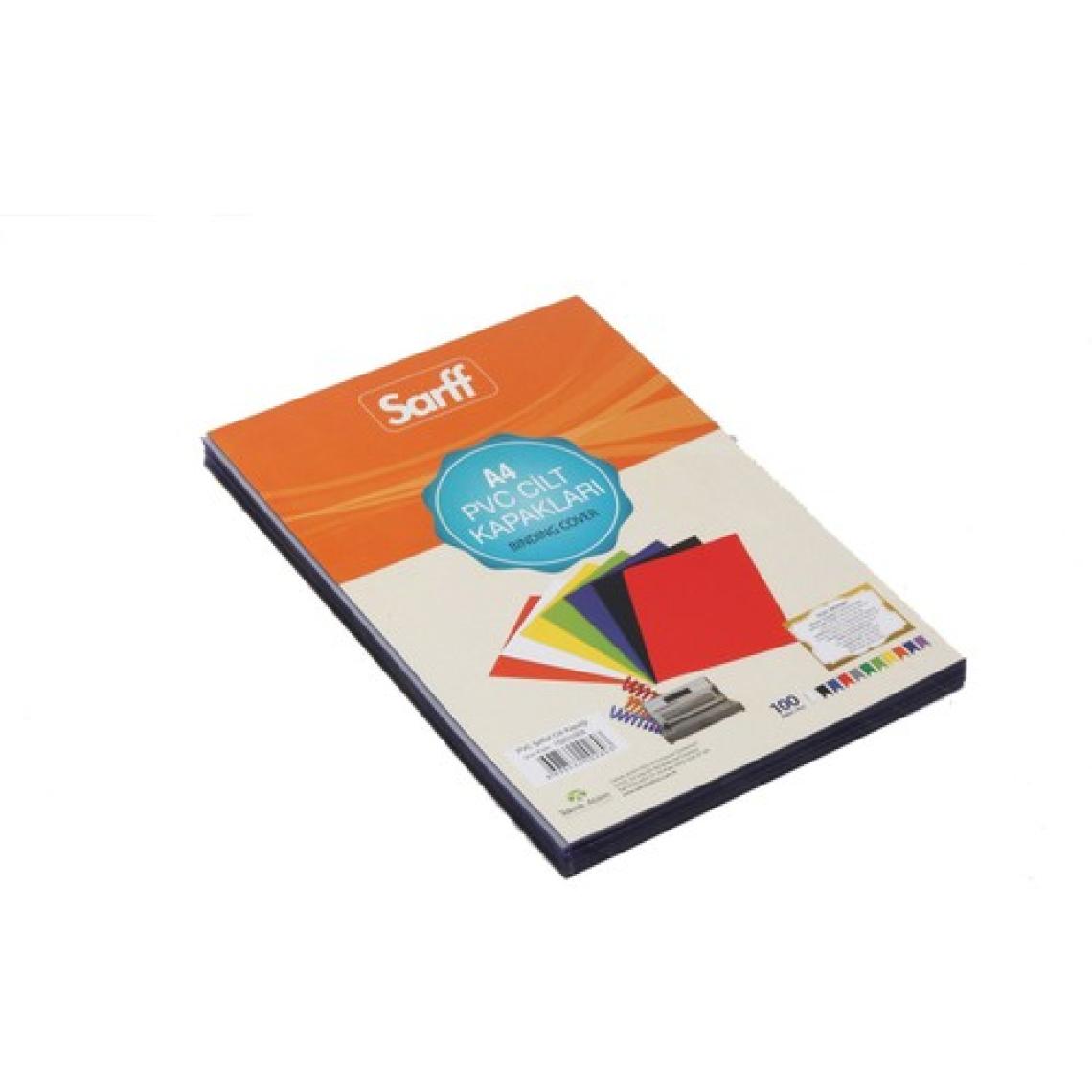 Sarff A4 Pvc Opak Cilt Kapağı(Sarı) 15201017