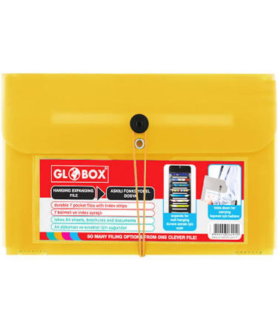 Globox Askılı Fonksiyonel Dosya Mavi